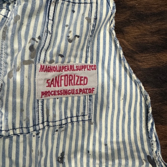 Magnolia Pearl splash paint overalls - Picture 2 of 4